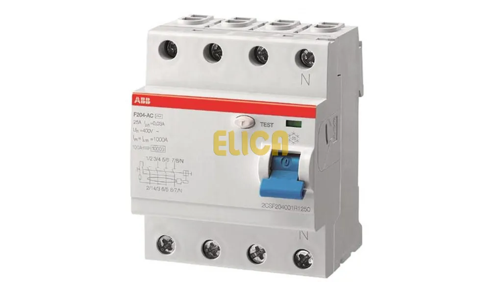 محافظ جان 63 آمپر چهار پل 30 میلی آمپر ABB