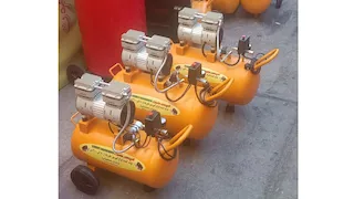 کمپرسور سایلنت ۵۰ لیتری بدون روغن 