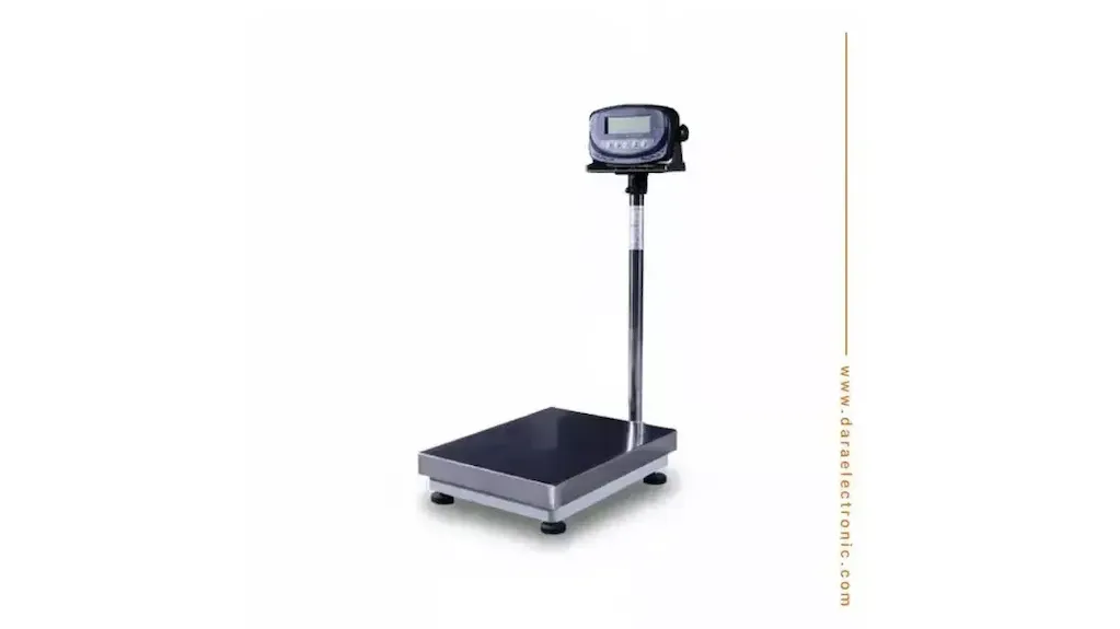 باسکولت تمام استیل ظرفیت 500 کیلوگرم DES-V-SS-500(60*60) دارا الکتروتیک