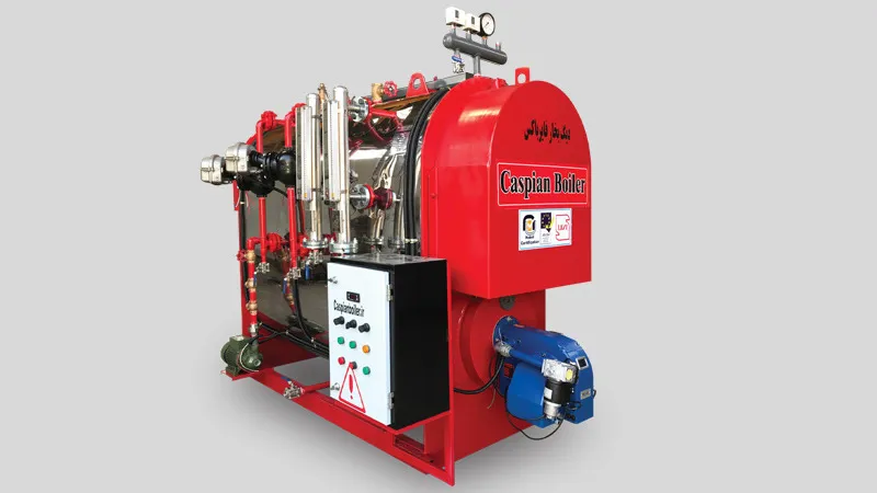 دیگ بخار فایرباکس 150 Kg/h کاسپین بویلر