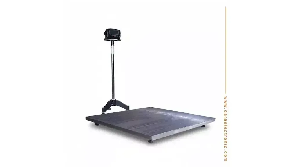 باسکول کفی تمام استیل ظرفیت 3000 کیلوگرم DES-V-SS-3000(150*150) دارا الکتروتیک