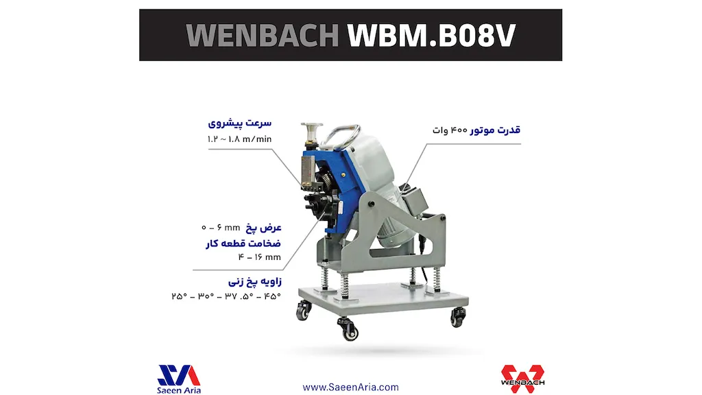  پخ‌ زن ورق ونباخ WBM.B08V 