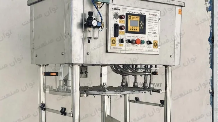 دستگاه پرکن و دربند مایعات روتاری