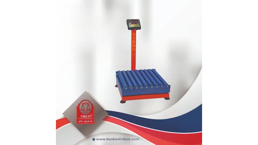  باسکول رولیک بشکه نیکو ابعاد 105*110