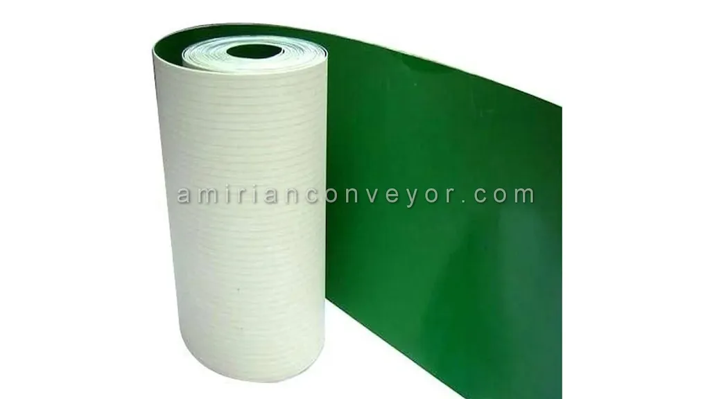 تسمه نقاله 2 لایه نخ PVC ضخامت mm2 عرض cm30 تسمه نقاله امیریان