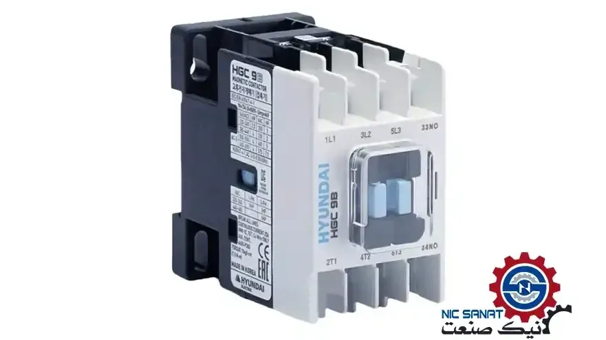 کنتاکتور 18 آمپر 7.5KW بوبین 220 ولت AC هیوندای