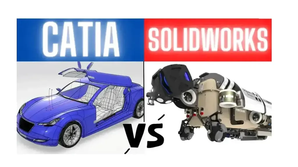 مقایسه نرم افزارهای مدل سازی صنعتی: CATIA و SolidWorks