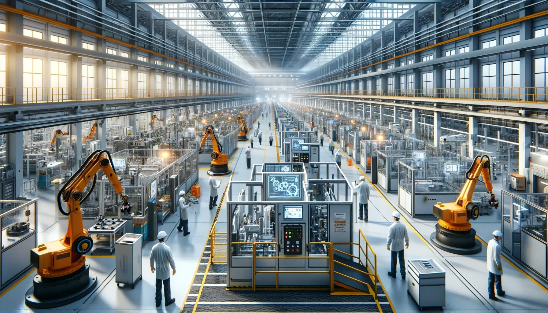 خط تولید صنعتی