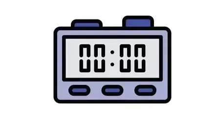 کنترل دقیق زمان با تایمر دیجیتال