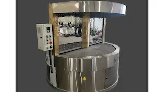 تنور مسطح دوار