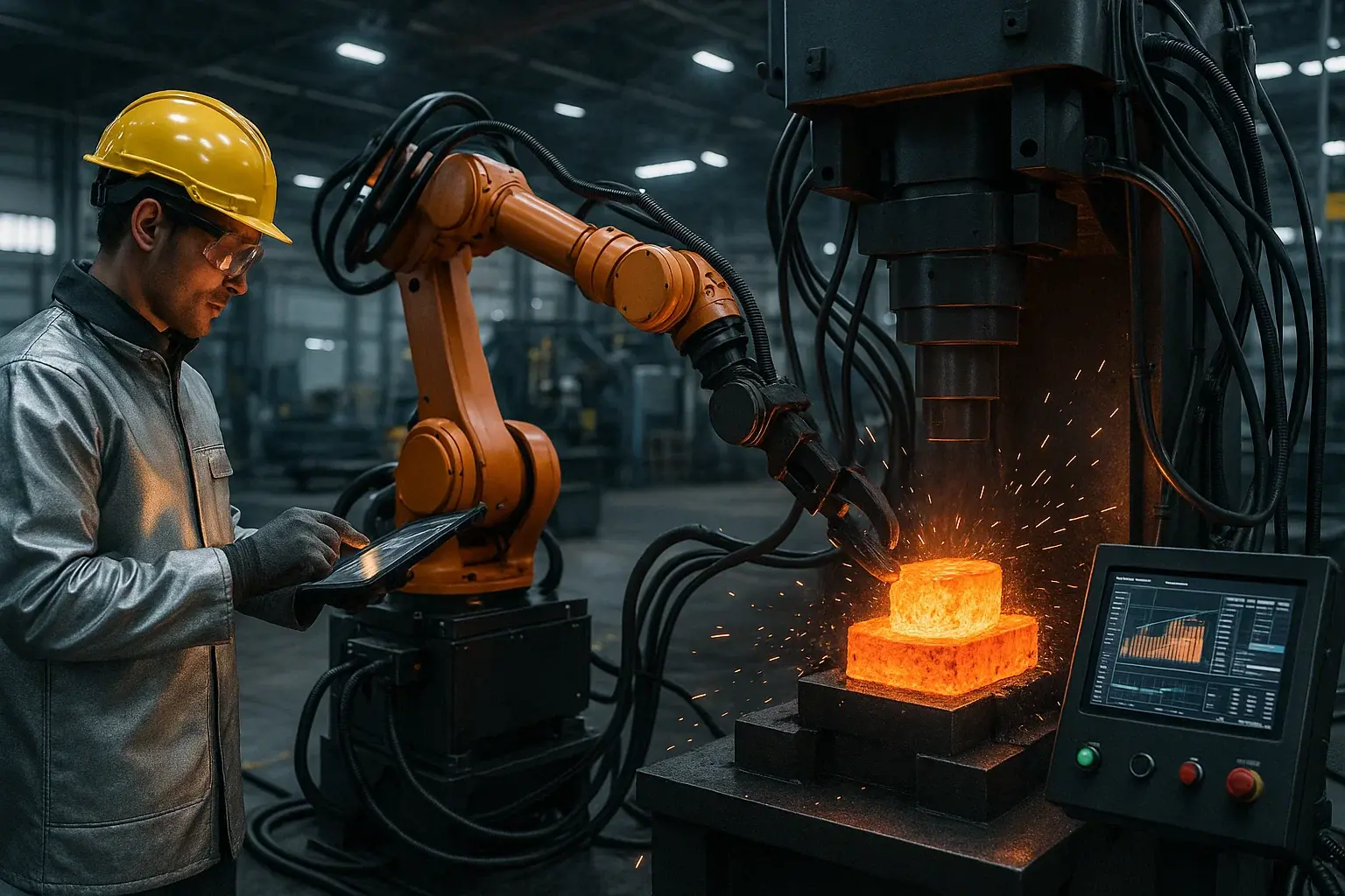 فورج کاری صنعتی