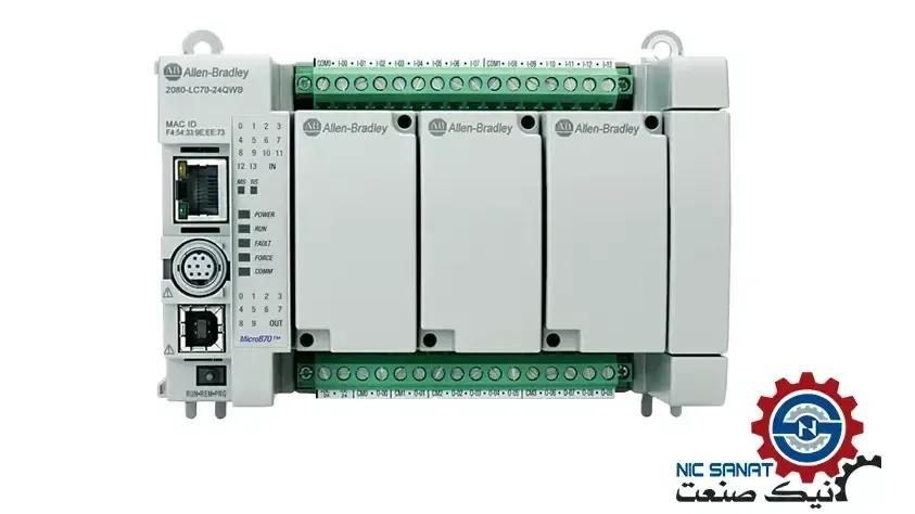 پی ال سی Micro870 آلن بردلی مدل 2080-LC70-24QBB