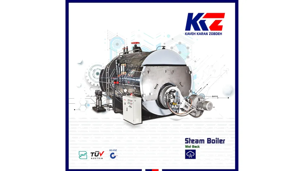 دیگ بخار 750 کیلو عقب خشک Dry Back