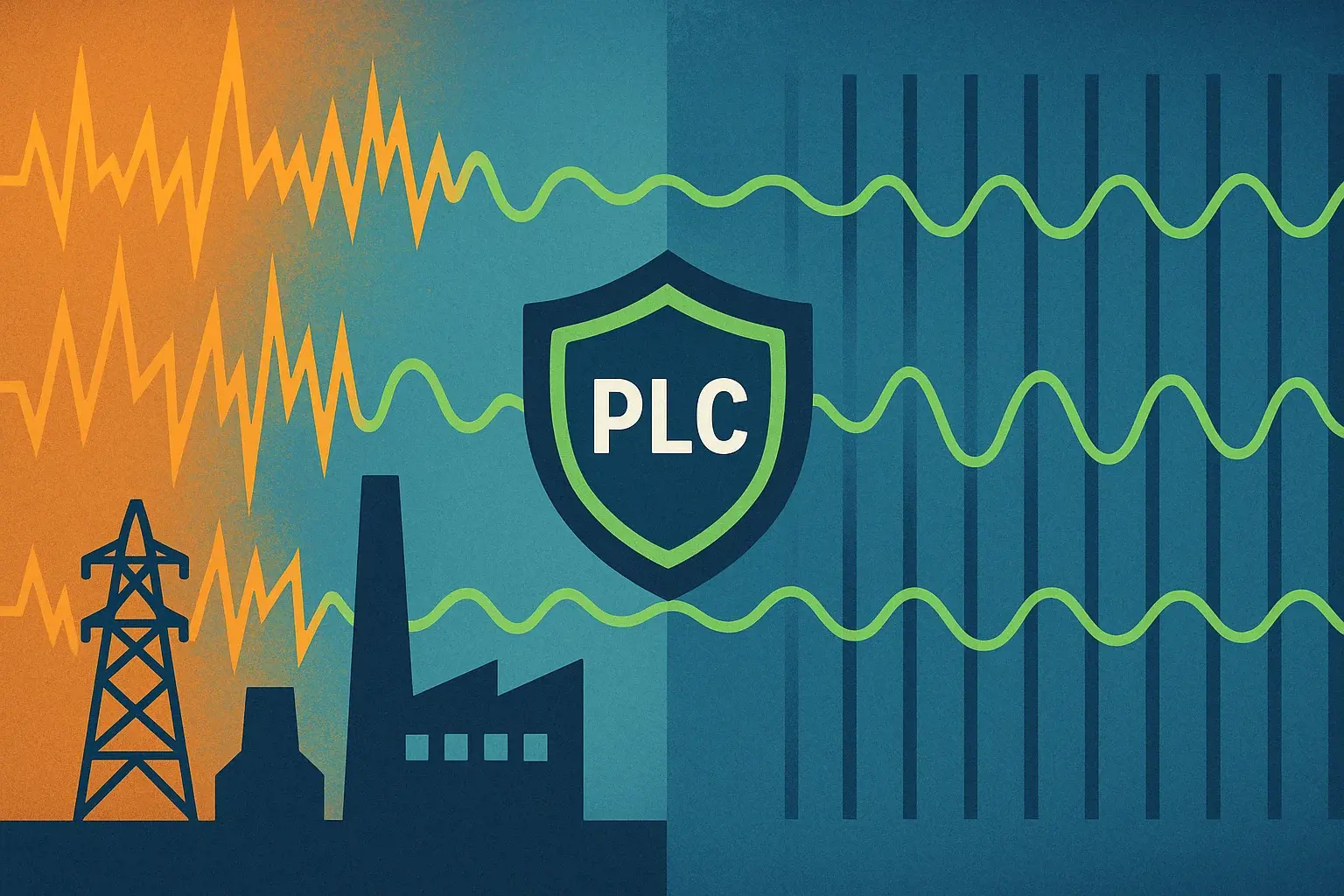 نویز سیگنال PLC