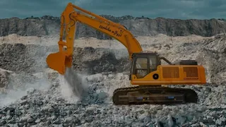 بیل مکانیکی چرخ زنجیری ۵۰ تنی مدل TME500