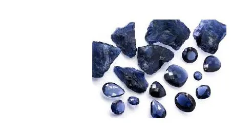 مواد و اجزای یاقوت کبود