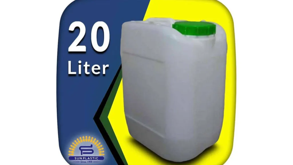 گالن ۲۰ لیتری دهانه گشاد صنعتی
