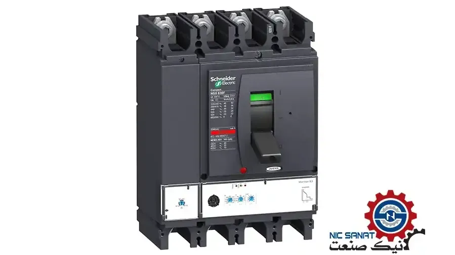 کلید اتوماتیک چهار پل 630 آمپر سری NSX630N اشنایدر LV432894