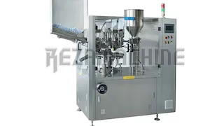 دستگاه تیوپ پرکن تمام اتوماتیک , لمینت و آلومینیومی