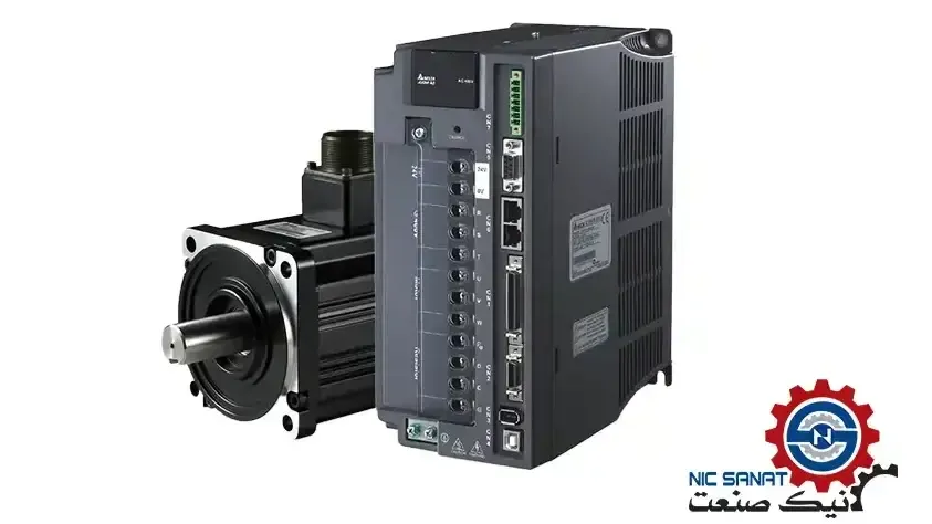 سروو موتور 3KW ترمزدار 1500RPM سری A2 دلتا مدل ECMA-L11830RS