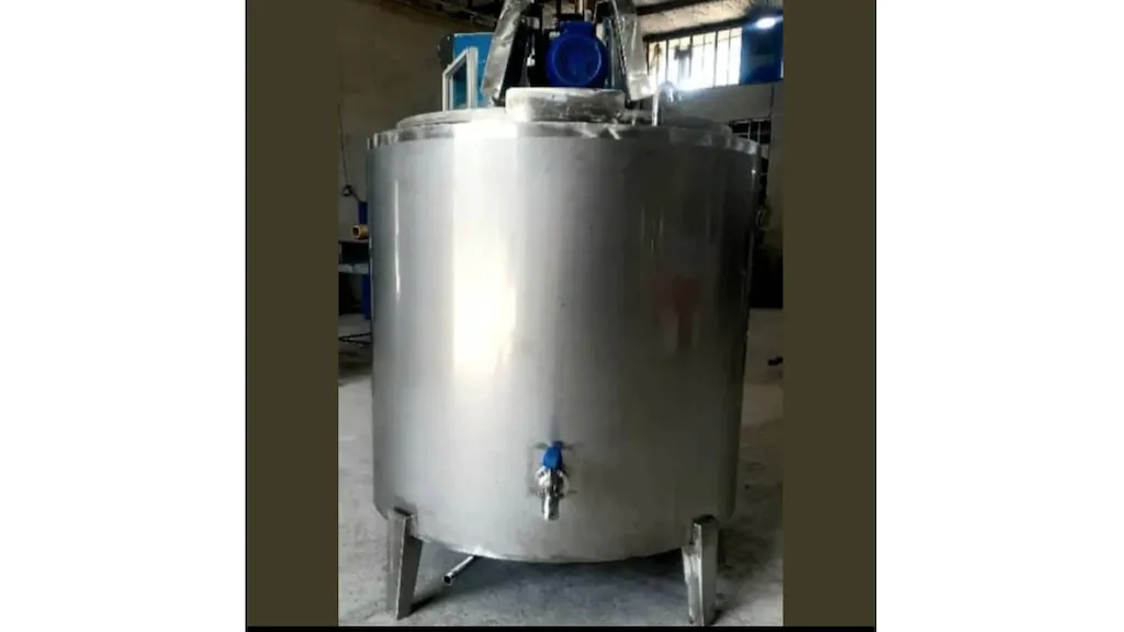 مخزن پخت استیل ۴ جداره ( دیگ شیر جوش )