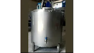 مخزن پخت استیل ۴ جداره ( دیگ شیر جوش )