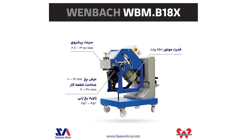  پخ‌ زن ورق ونباخ WBM.B18X 