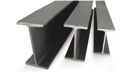 تیرآهن بال پهن و کوتاه ابعاد 10 تا 40