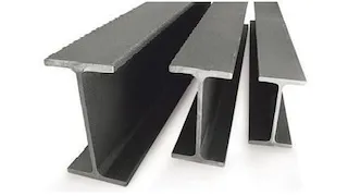 تیرآهن بال پهن و کوتاه ابعاد 10 تا 40