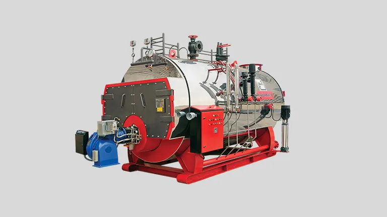 دیگ بخار افقی 3000 Kg/h کاسپین بویلر