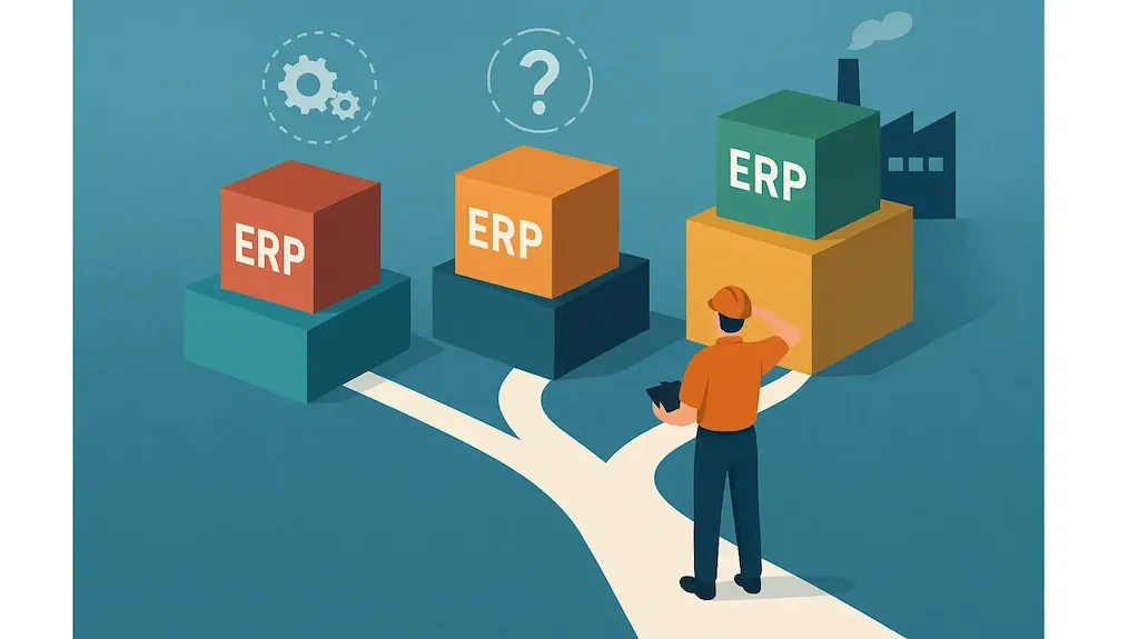 راهنمای انتخاب سیستم ERP مناسب کارگاه شما