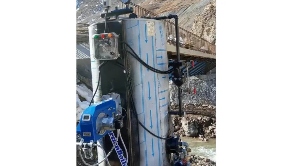 دیگ بخار ۶۰ کیلوگرم عمودی