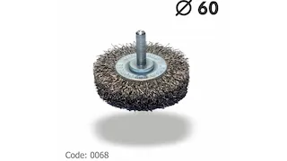  برس سردریلی تخت افشان 60 ضخامت 10 مرکز دنباله سایز 6 