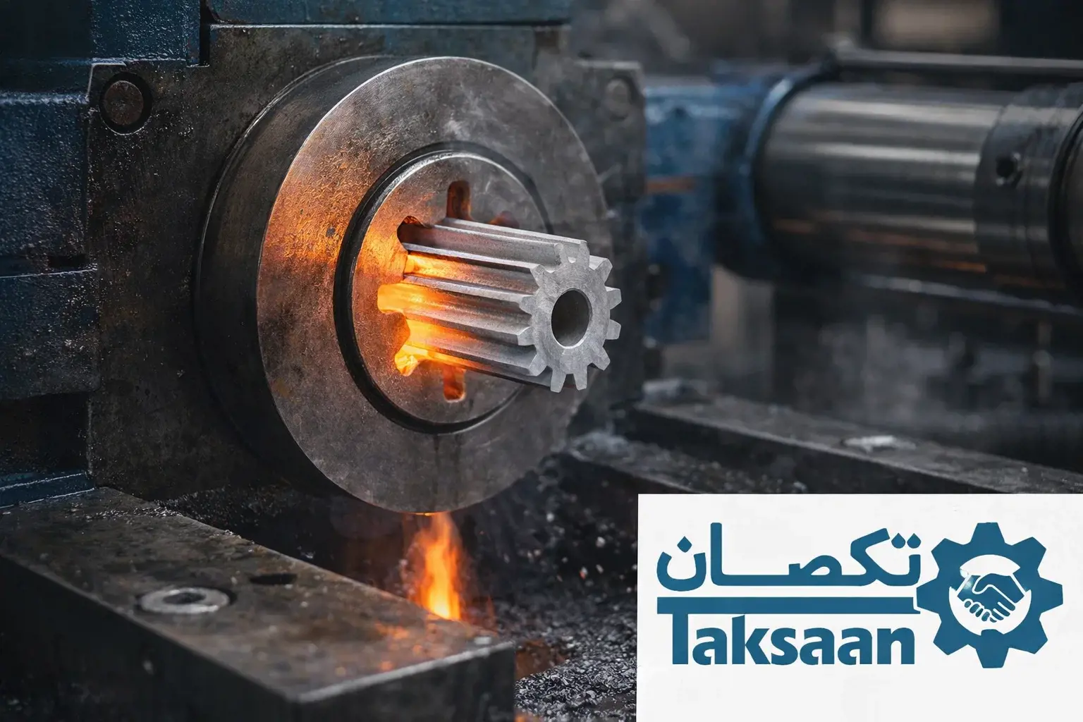 تولید چرخ‌دنده با اکستروژن