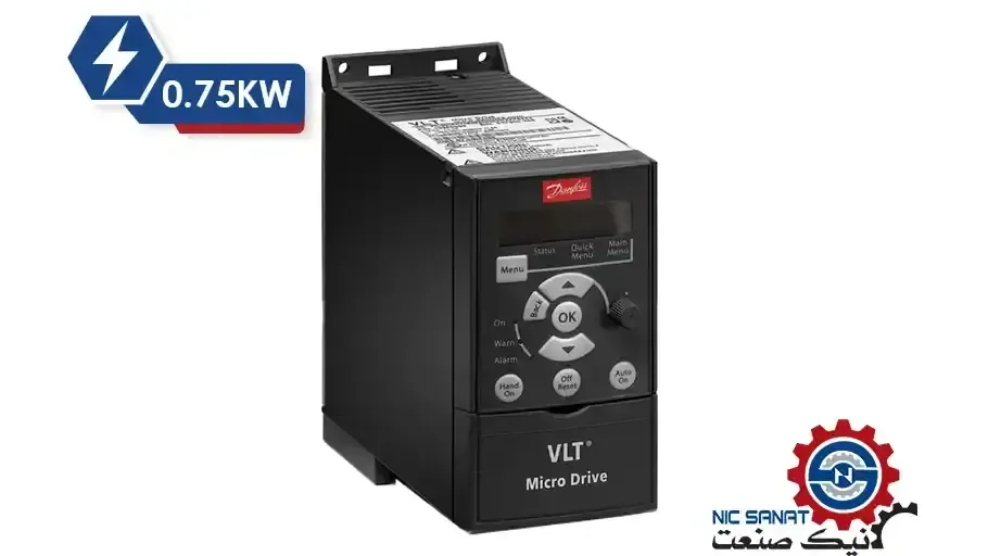 اینورتر سه فاز 0.75KW سری FC51 دانفوس مدل FC-051PK75T4E20H3