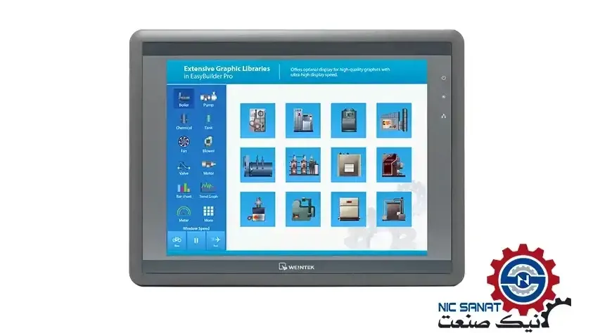  HMI مدل 12.1 اینچ سری XE وینتک کد MT8121XE