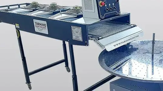دستگاه نان درآر با میز گردان جداگانه 