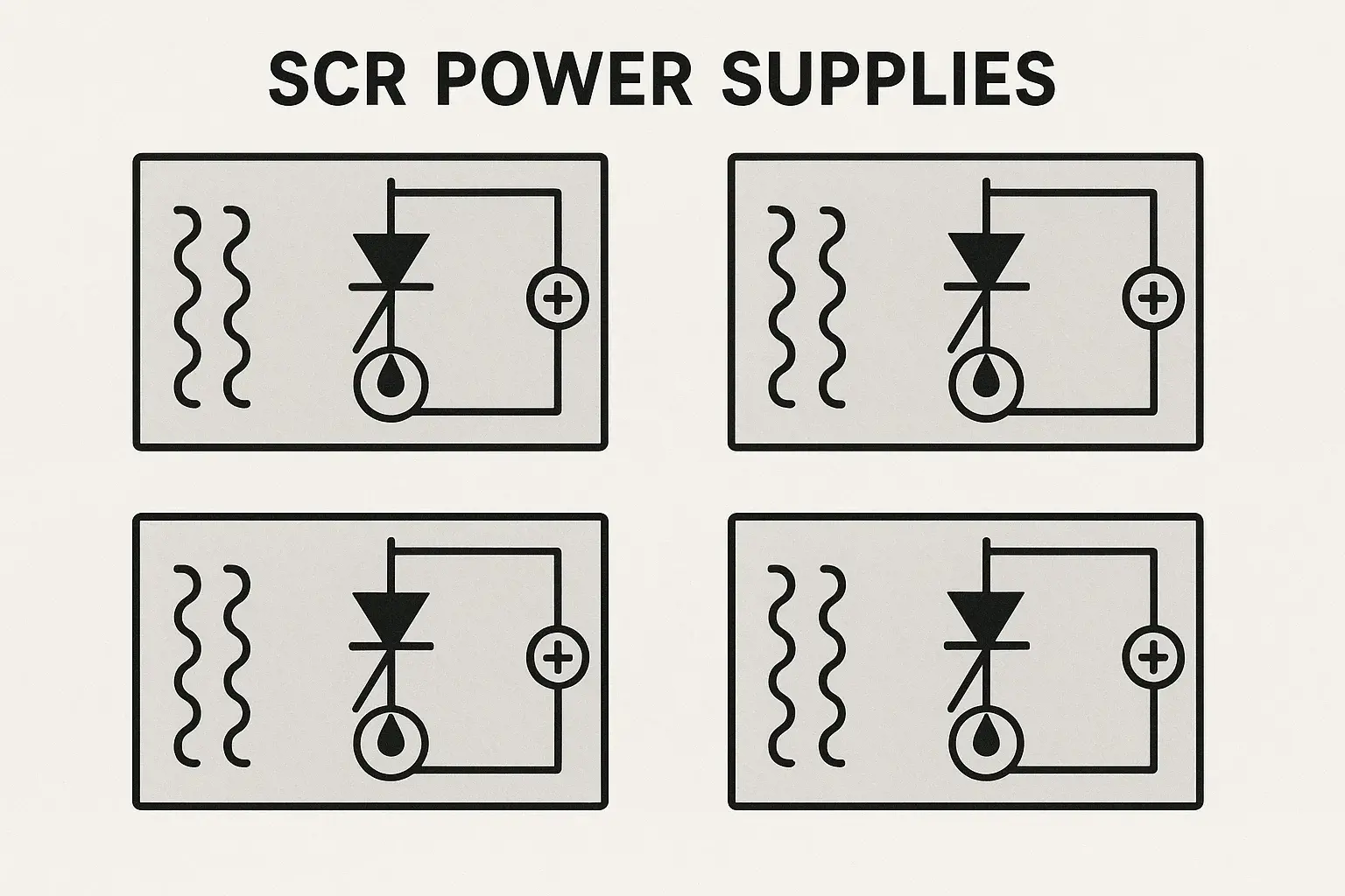 منابع تغذیه SCR