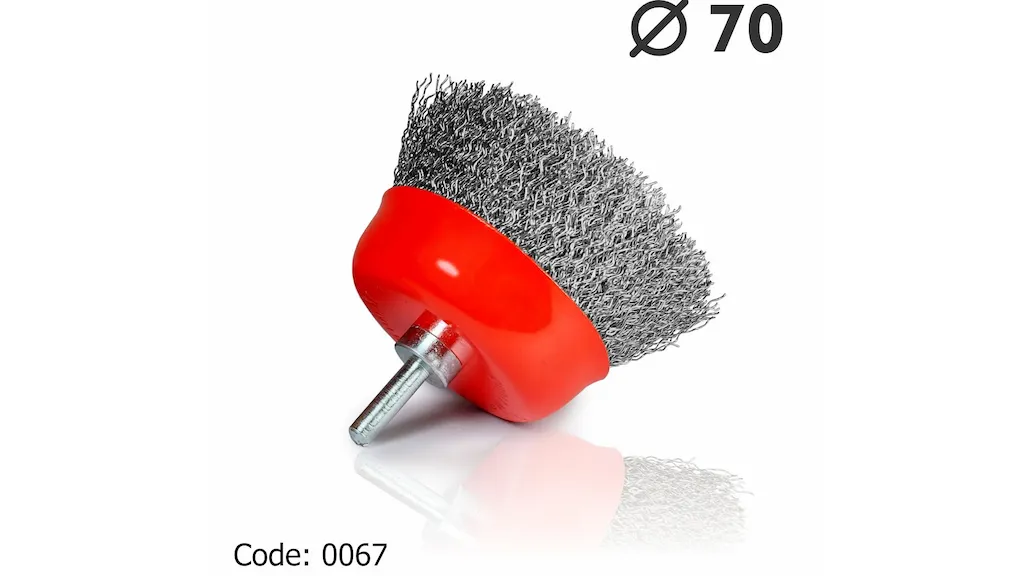  برس سردریلی کاسه ای افشان 70 یال 25 مرکز دنباله سایز 6 