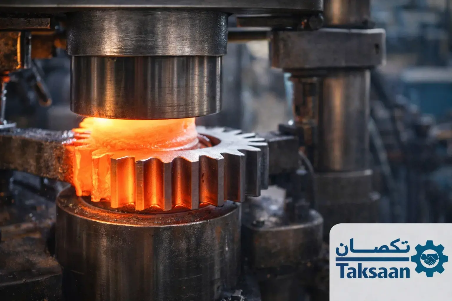 تولید چرخ‌دنده با اکستروژن