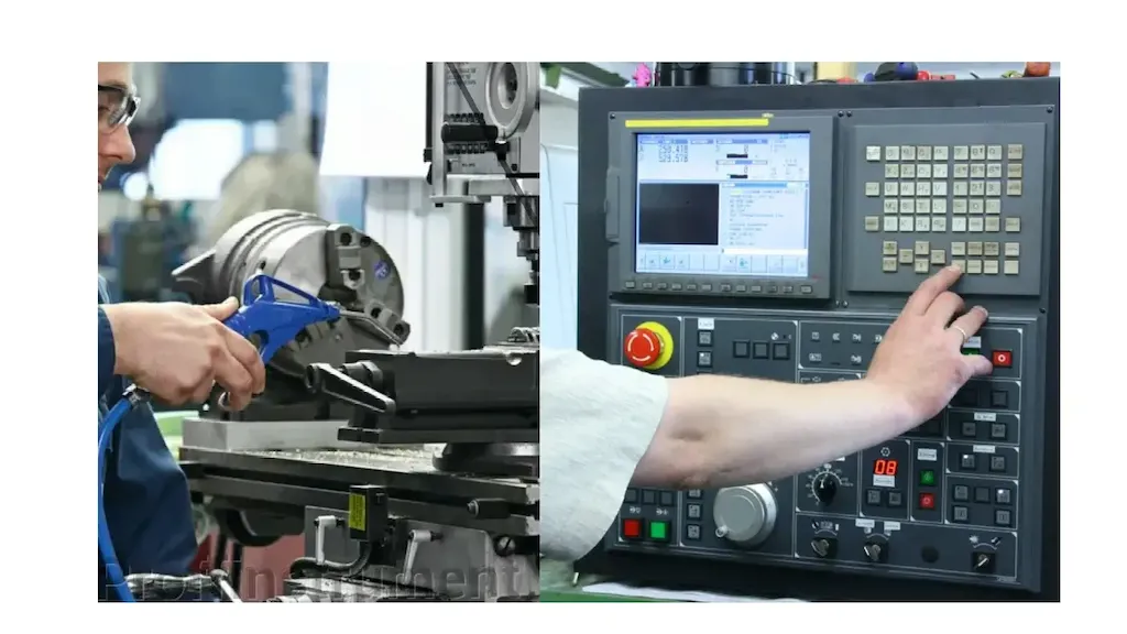 مقایسه ماشین‌کاری دستی و CNC