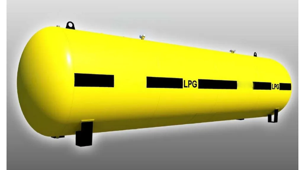 مخزن گاز مایع ( lpg ) 3000 گالن
