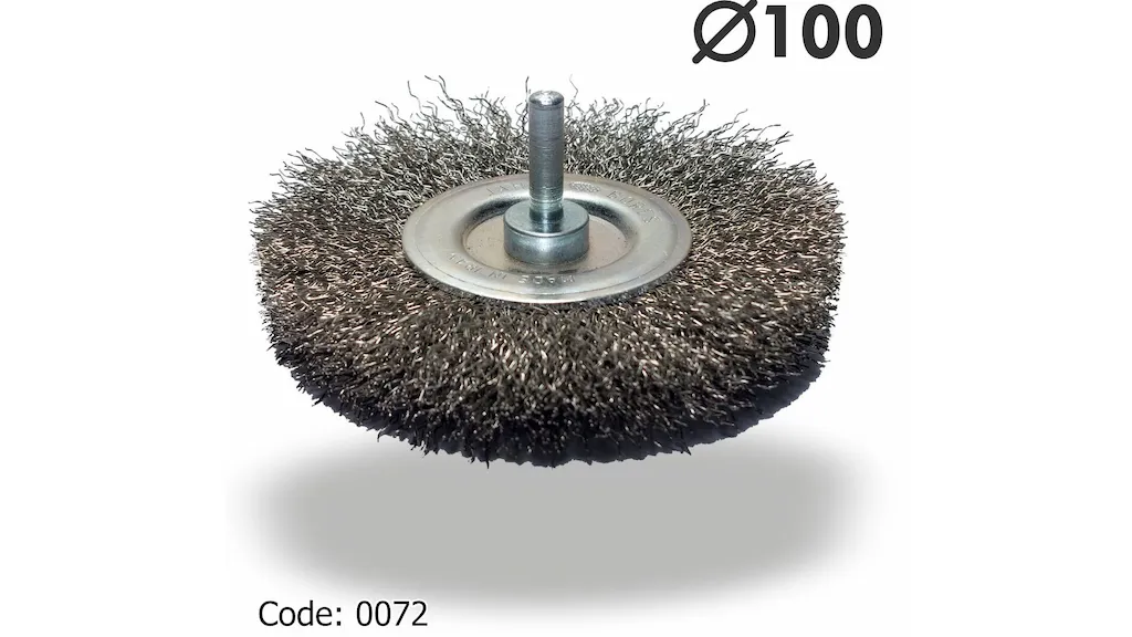  برس سردریلی تخت افشان 100 ضخامت 10 مرکز دنباله سایز 6 
