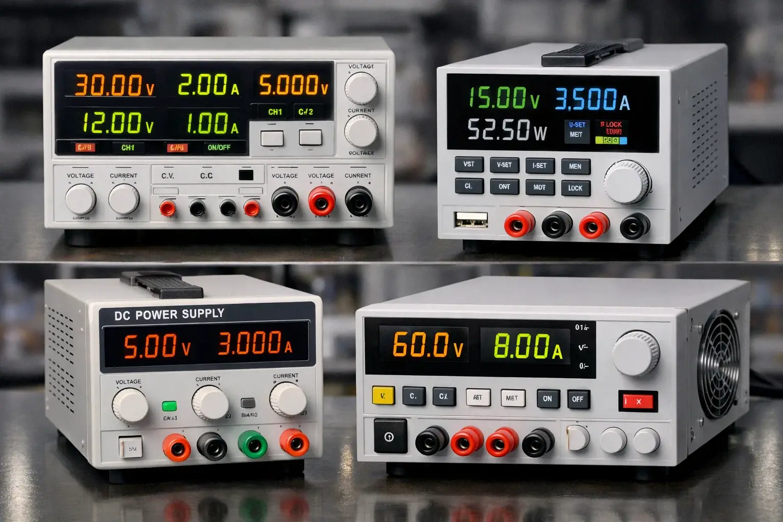 منابع تغذیه DC